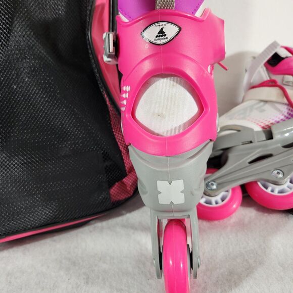 Bladerunner Phoenix Girls Adjustable Inline Rollerblade Size 12J / 2Y Bag/Pads - Picture 13 of 16